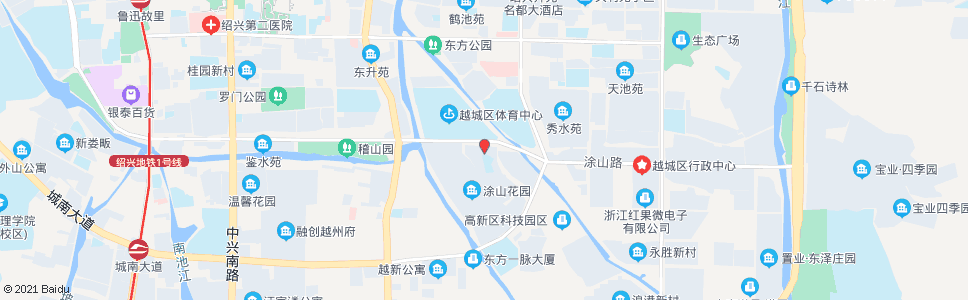 绍兴市青少年活动中心_公交站地图_绍兴公交_妙搜公交查询2025