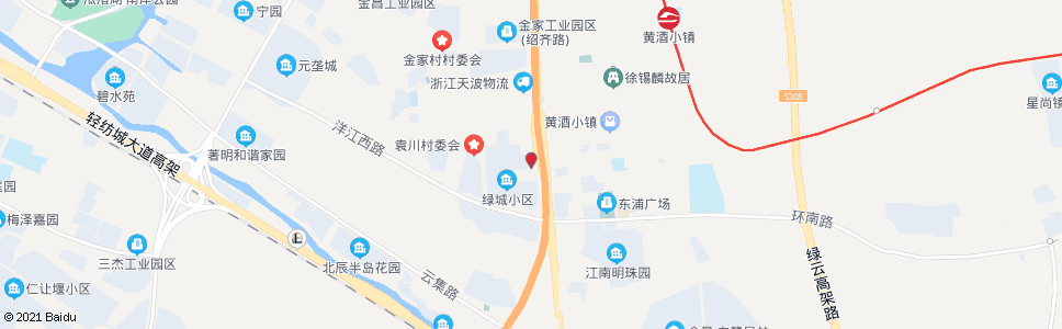 绍兴袁川路口_公交站地图_绍兴公交_妙搜公交查询2025