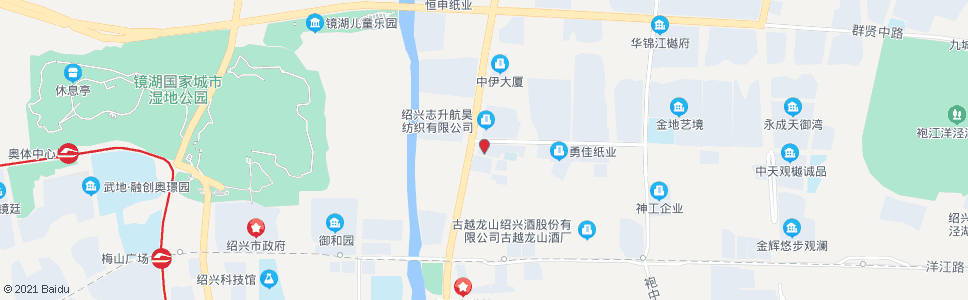 绍兴恒昌集团(咸亨酒店食品公司)_公交站地图_绍兴公交_妙搜公交查询2024