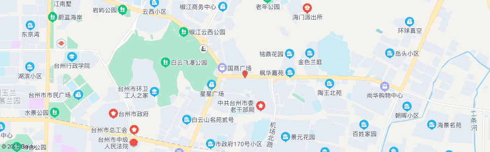 台州枫南小区_公交站地图_台州公交_妙搜公交查询2025