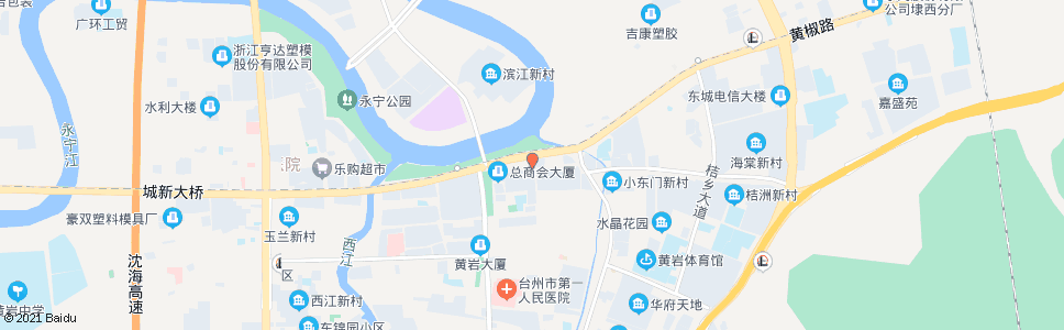 台州黄岩建设大楼_公交站地图_台州公交_妙搜公交查询2025