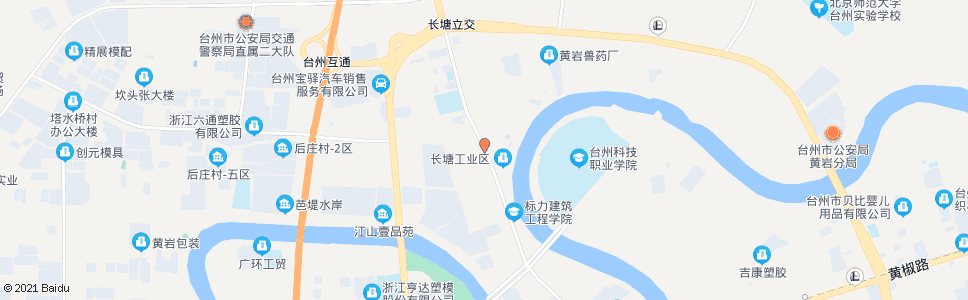 台州长塘菜市场_公交站地图_台州公交_妙搜公交查询2025