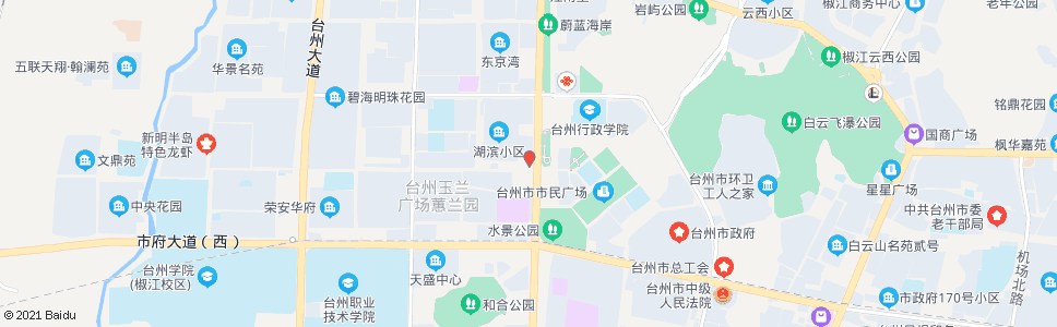 台州运管大楼_公交站地图_台州公交_妙搜公交查询2024