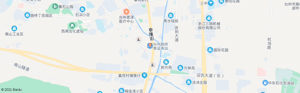 台州路南街道_公交站地图_台州公交_妙搜公交查询2025