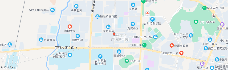 台州高教园区(东)_公交站地图_台州公交_妙搜公交查询2025