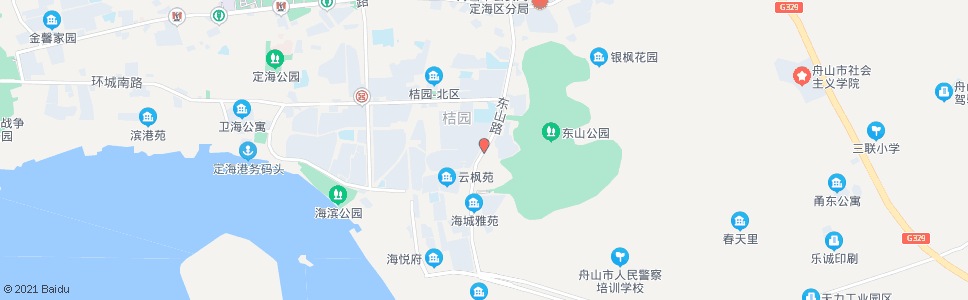 舟山百绿园_公交站地图_舟山公交_妙搜公交查询2025