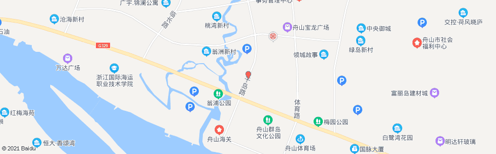 舟山绿城大酒店_公交站地图_舟山公交_妙搜公交查询2025